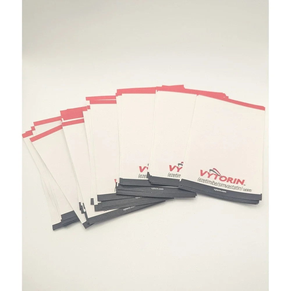 Lot of 80‎ Vintage Vytorin Pharmaceutical Drug Rep Promo Notepads Medical Memo